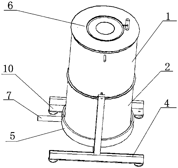 Movable suction filter for pilot test