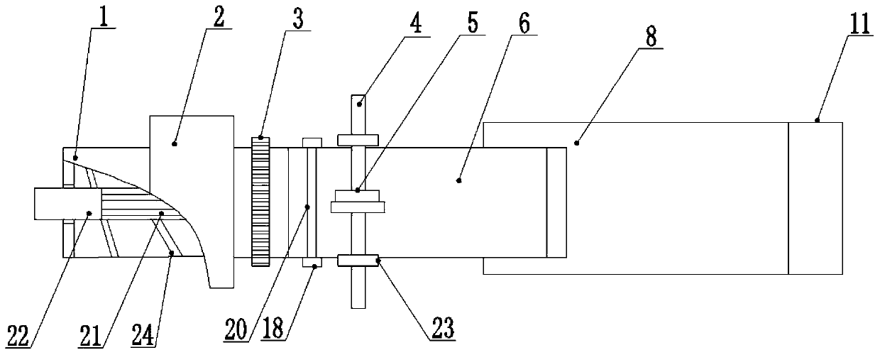 Tea winnowing machine