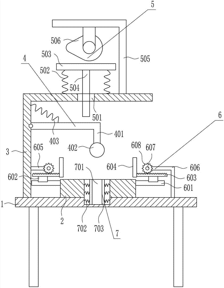Shoe upper beating device for shoemaking