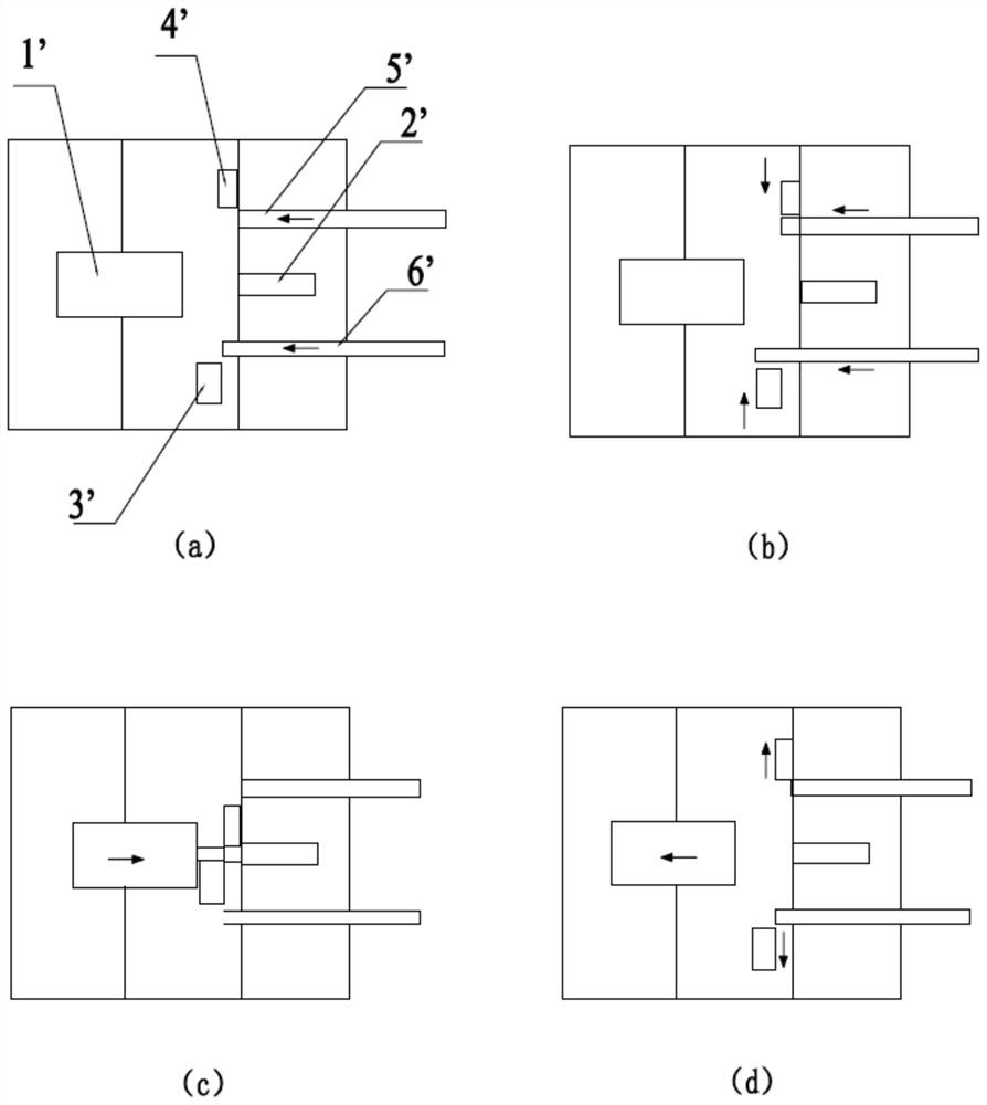 Rivet forming device and rivet forming method