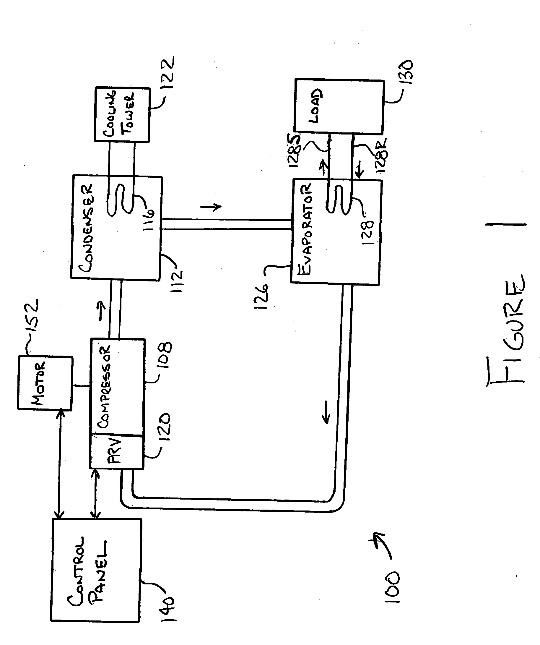 System and method for loading software into a control panel for a chiller system