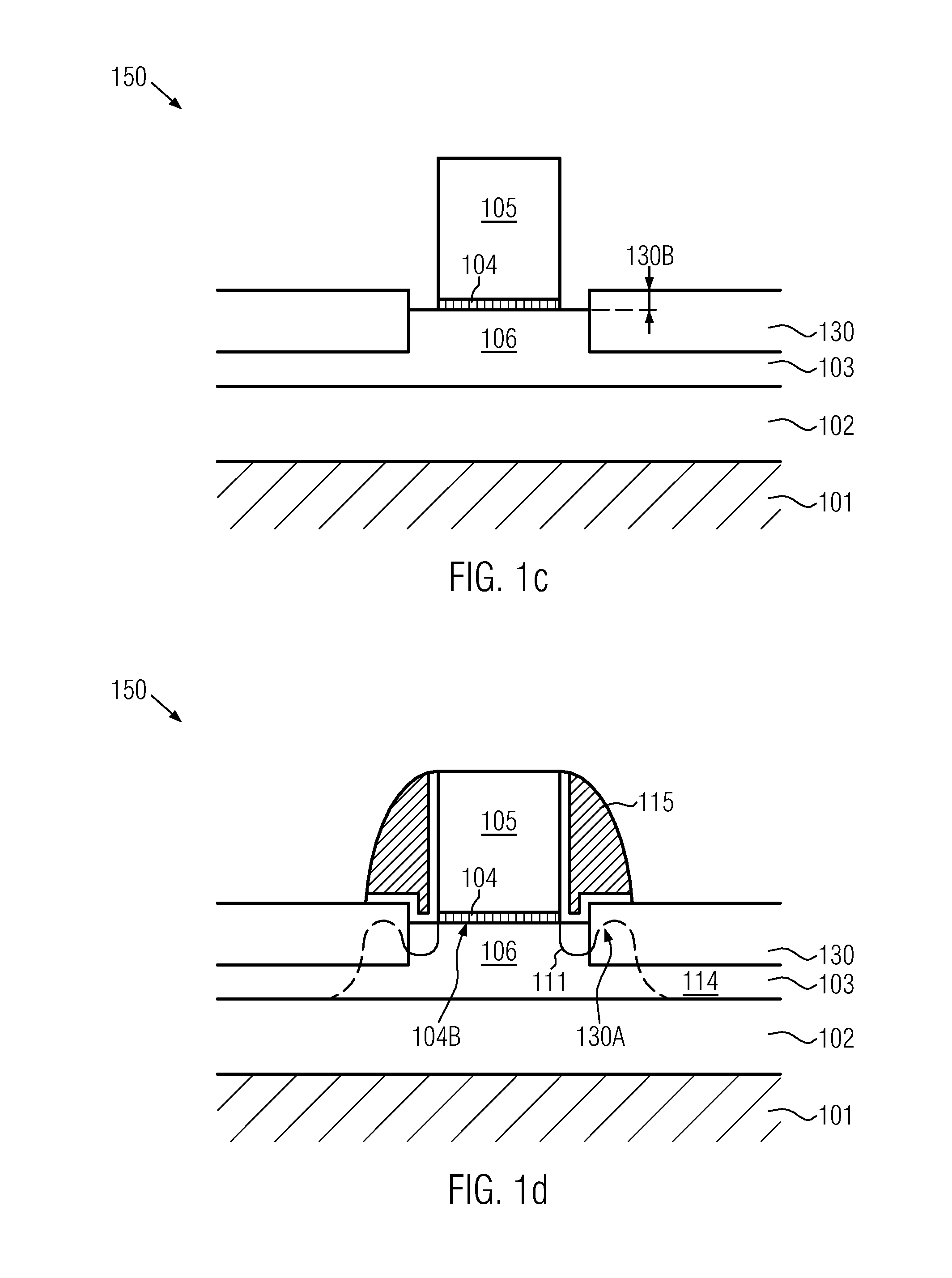 Technique for providing stress sources in MOS transistors in close proximity to a channel region