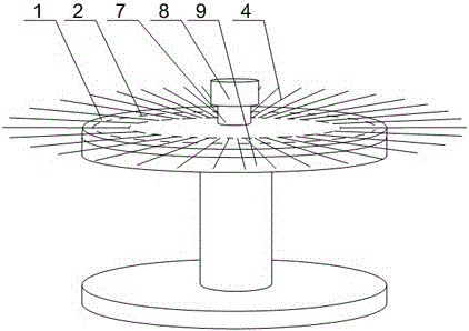 Pay-off spool for copper wire stranding process