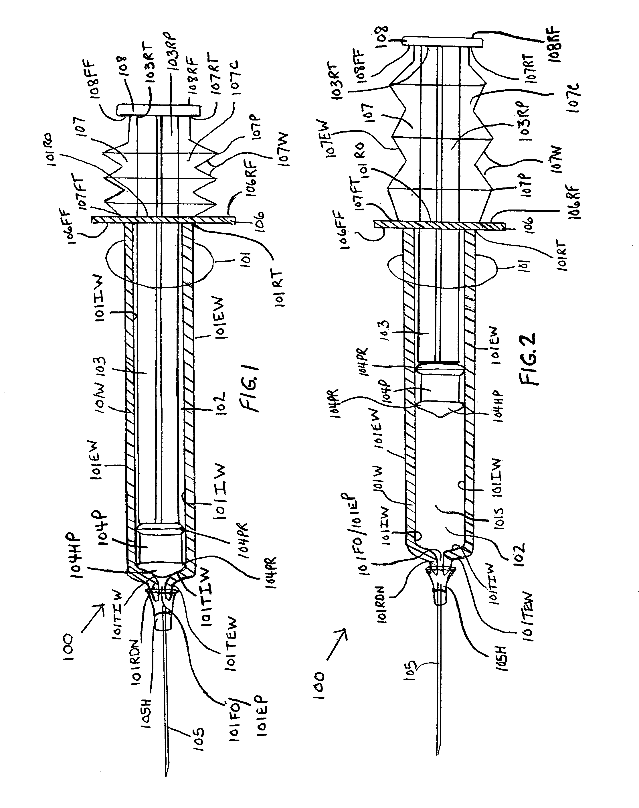 Syringe and method of using