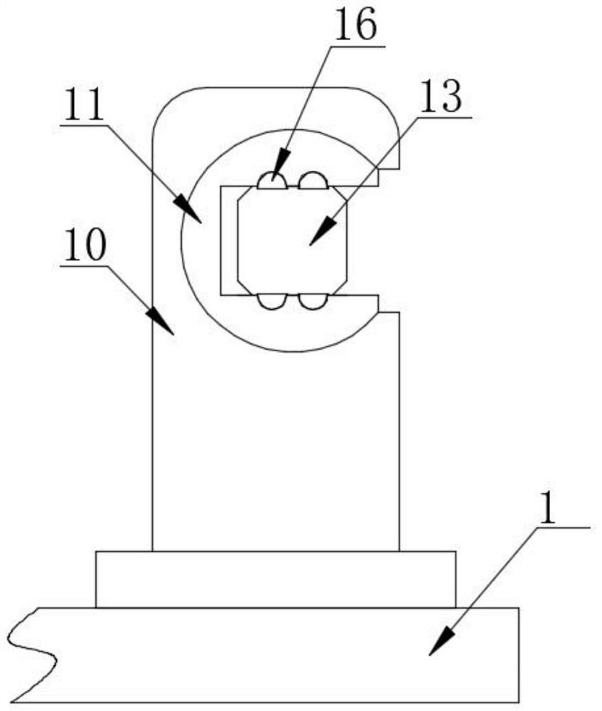 Dewatering device for doubling thread processing