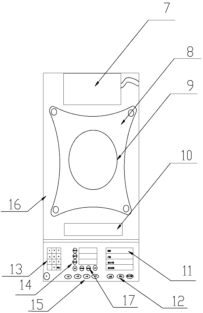 Silicon slice automatic slice counting device based on electronic balance