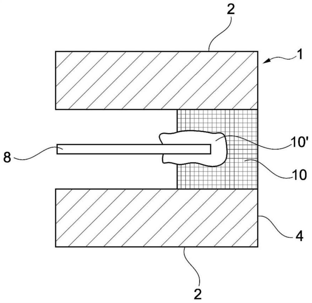 Rolling element having integrated electronics for use in rolling bearing