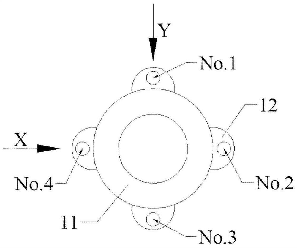 Vascular intervention catheter, device, contact force detection method and detection device