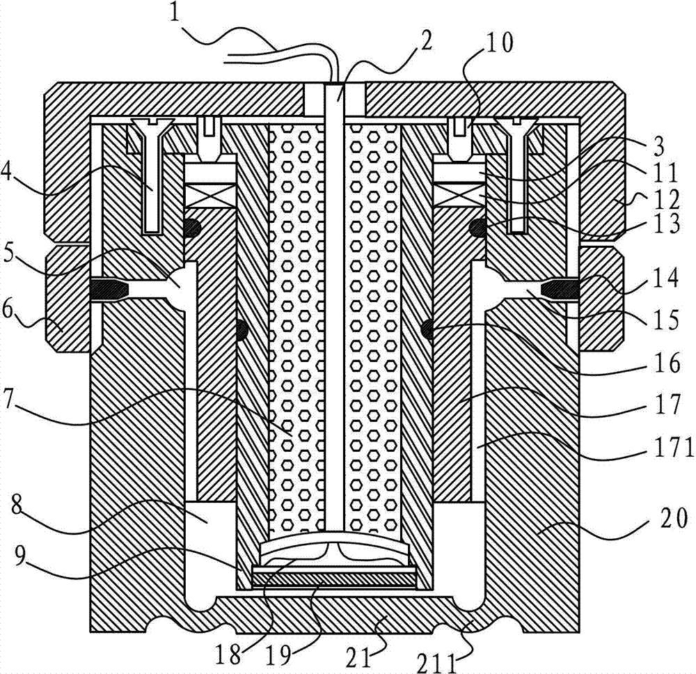 Transducer capable of being directly applied to various ultrasonic flow meters