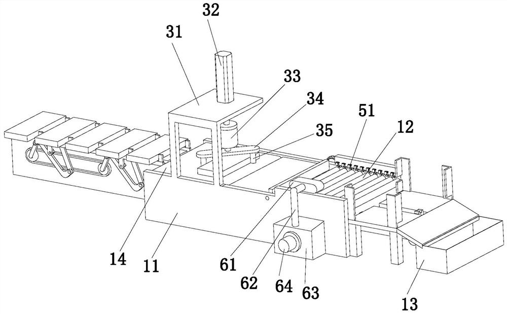 A conveying mechanism for a pcb circuit board