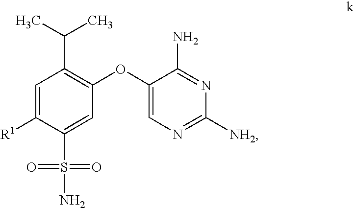 Process for synthesis of phenoxy diaminopyrimidine derivatives