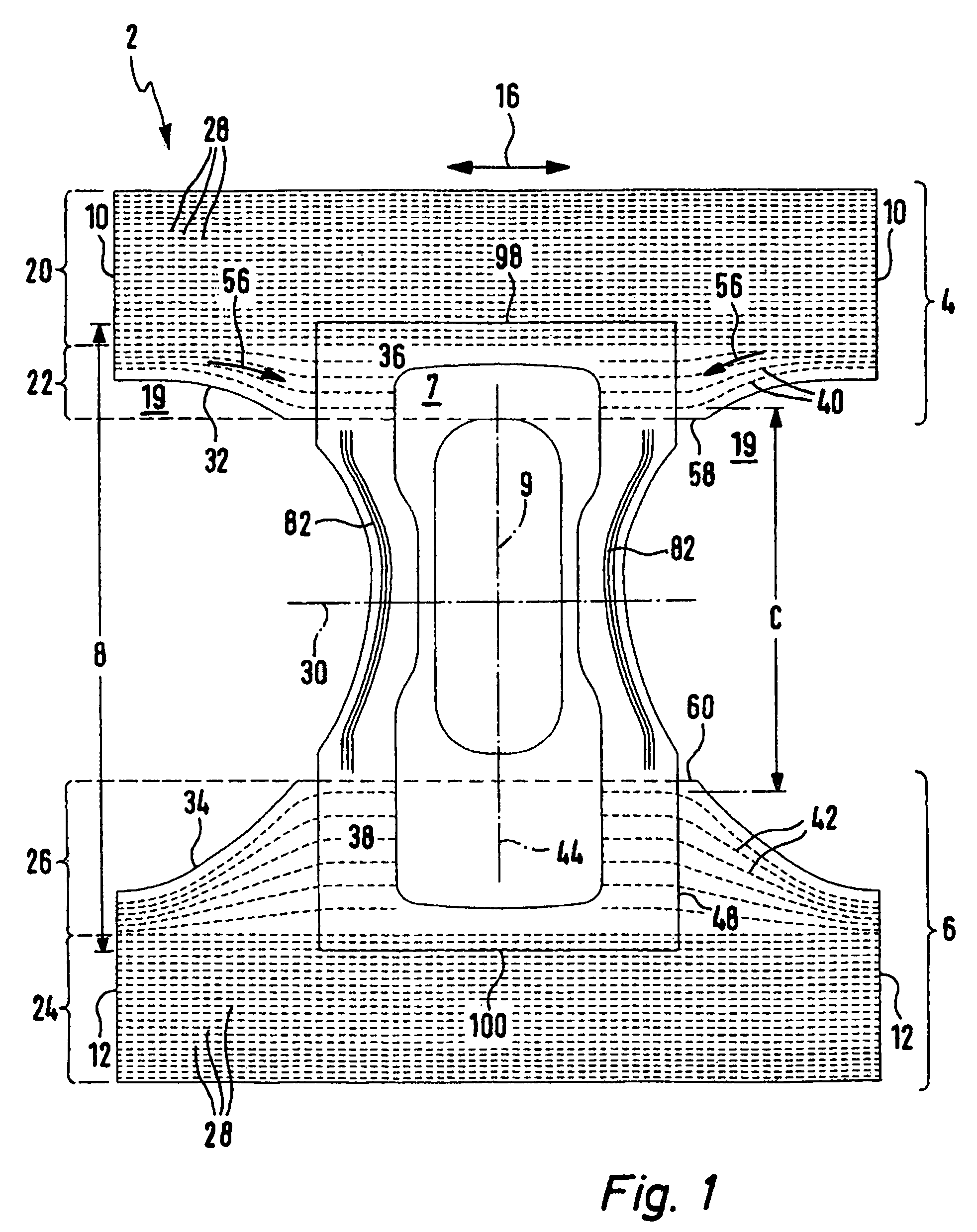 Method of producing incontinence articles in the form of pants
