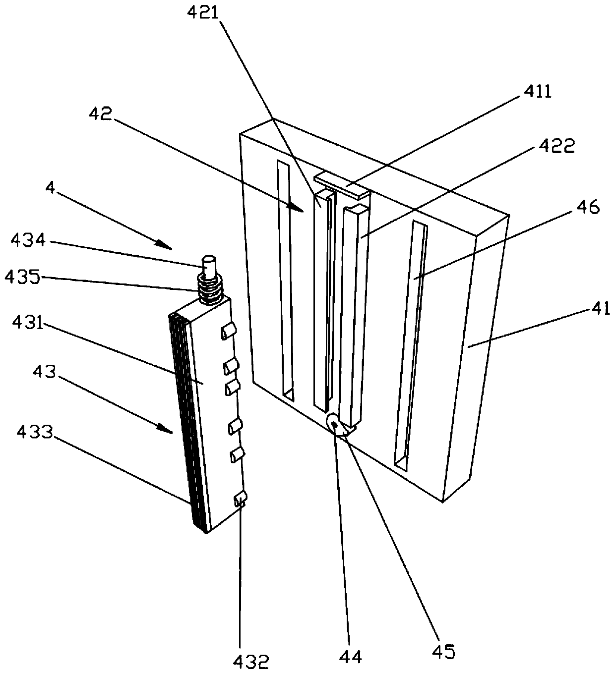 Double-sided dust removing device of furniture boards