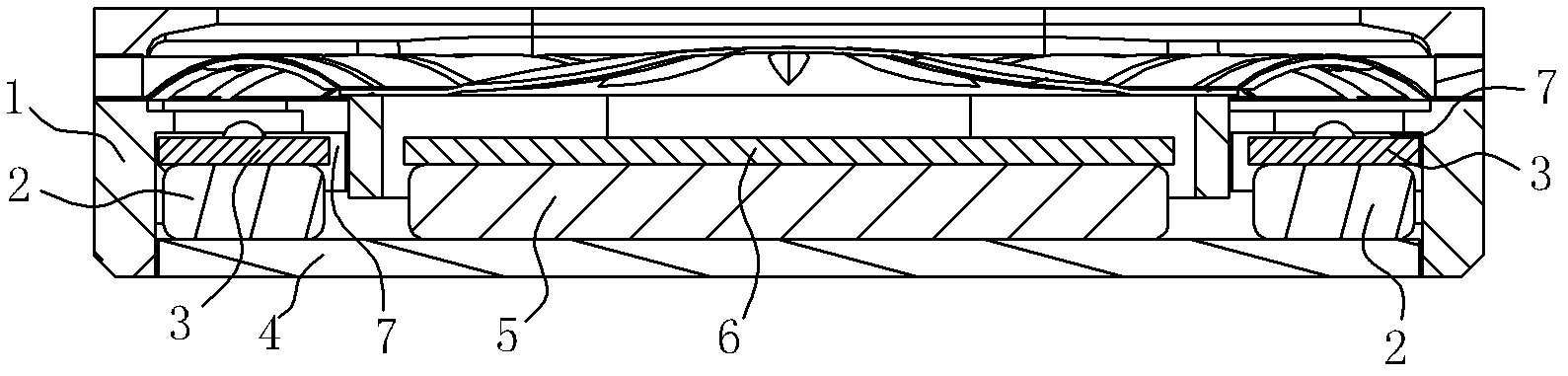 Auxiliary magnetic structure of loudspeaker and assembling method of auxiliary magnetic structure