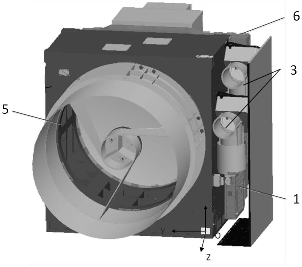 Atmospheric detection laser radar system suitable for space application