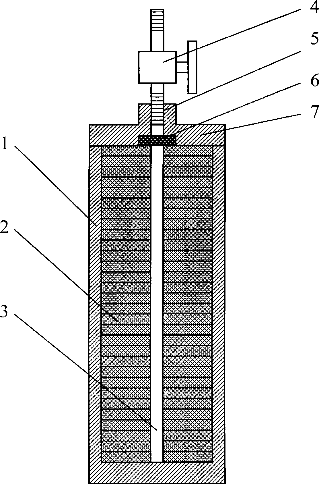 Hydrogen storing apparatus of metal hydrides and manufacturing method thereof