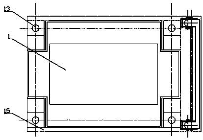 Mechanical self-leveling express delivery transporting trolley