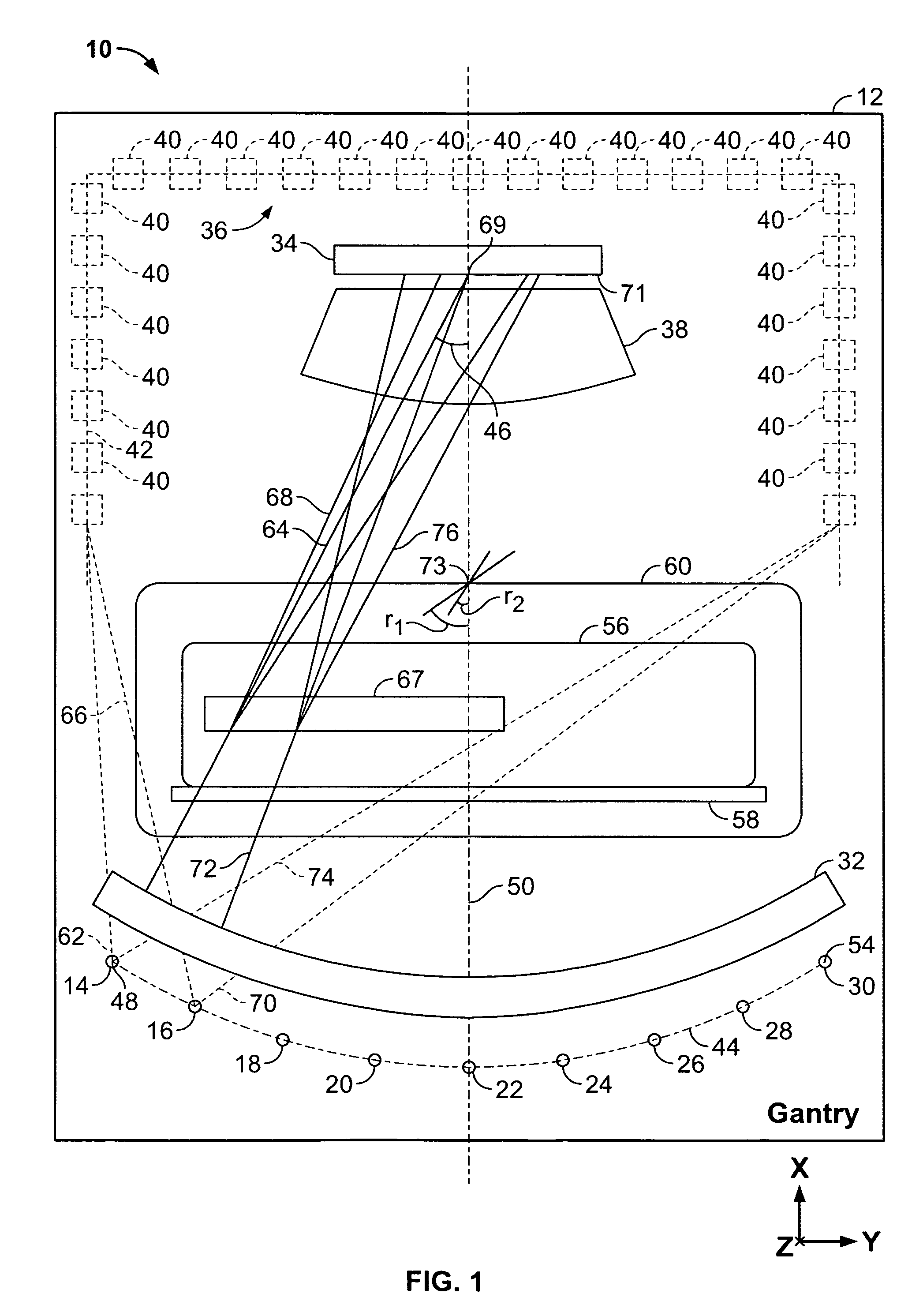 Systems and methods for reducing an artifact within an image