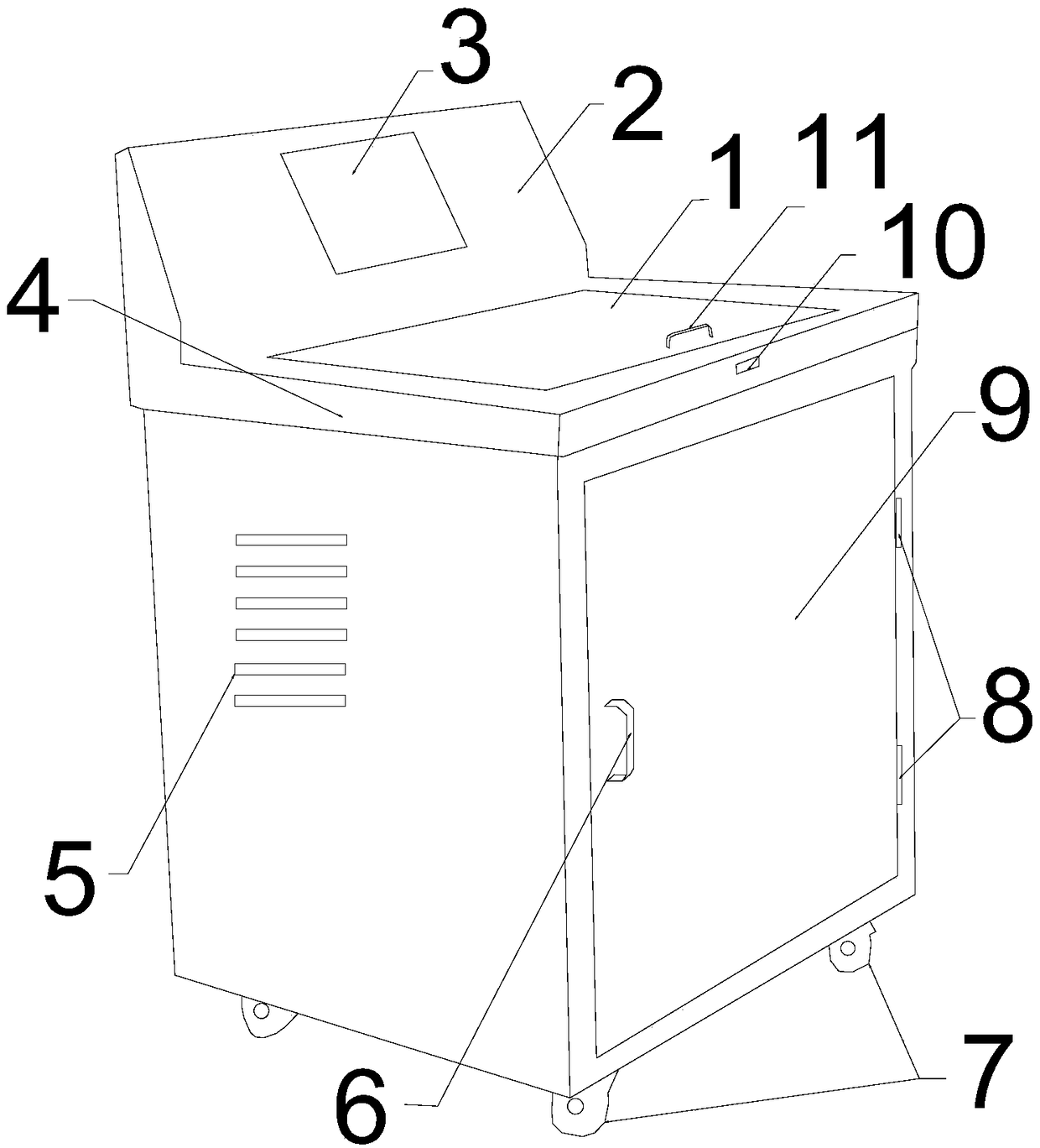 Operating method of medical ultrasonic cleaning apparatus