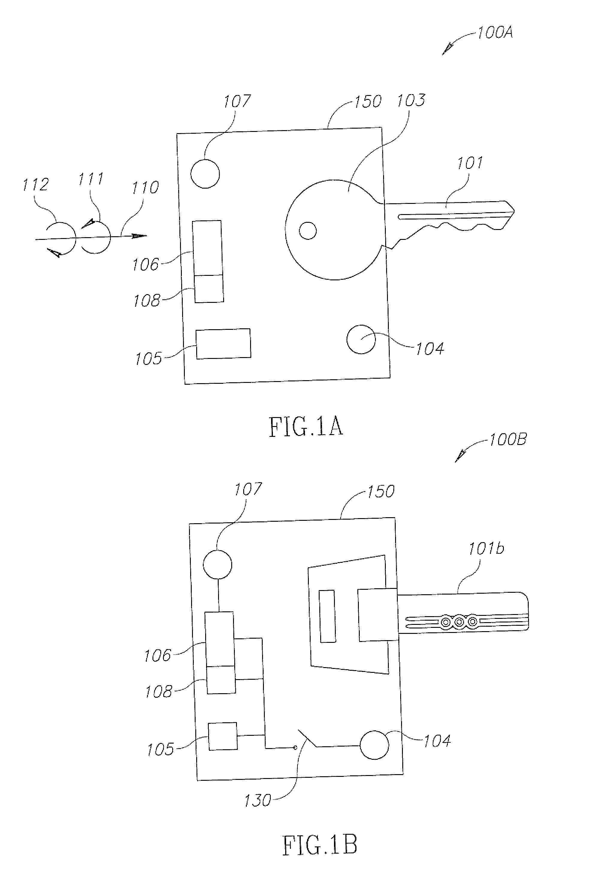 Apparatus and method for electronic lock key indicator