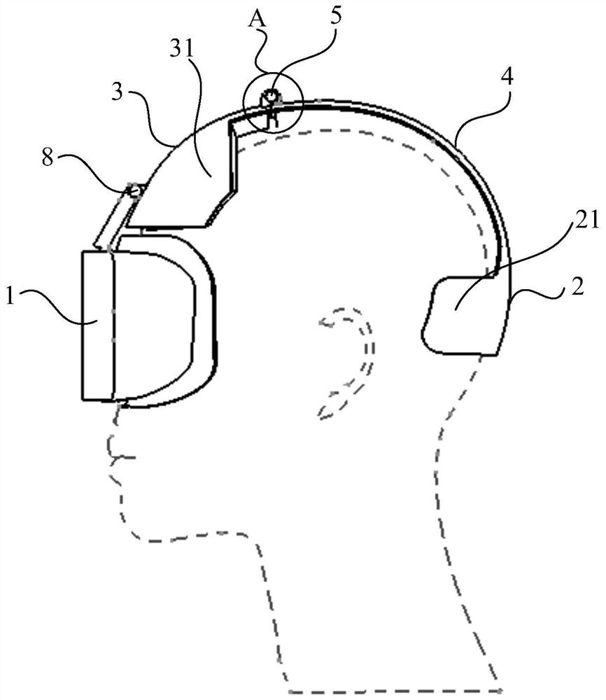 A head-mounted display device