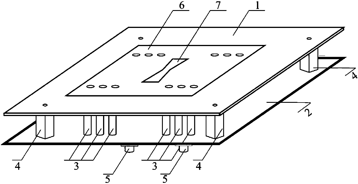 Low-profile broadband patch antenna