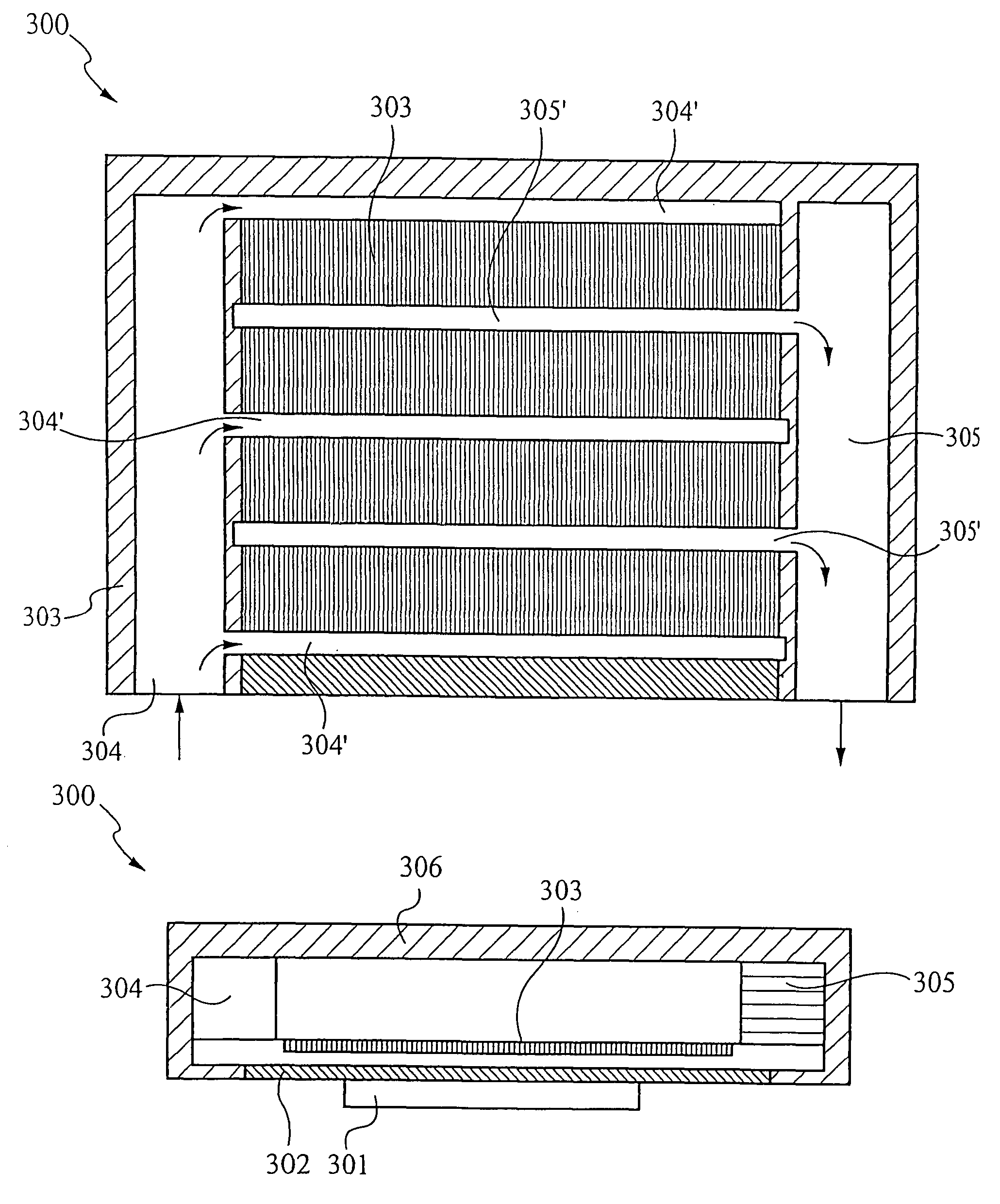 Optimal spreader system, device and method for fluid cooled micro-scaled heat exchange