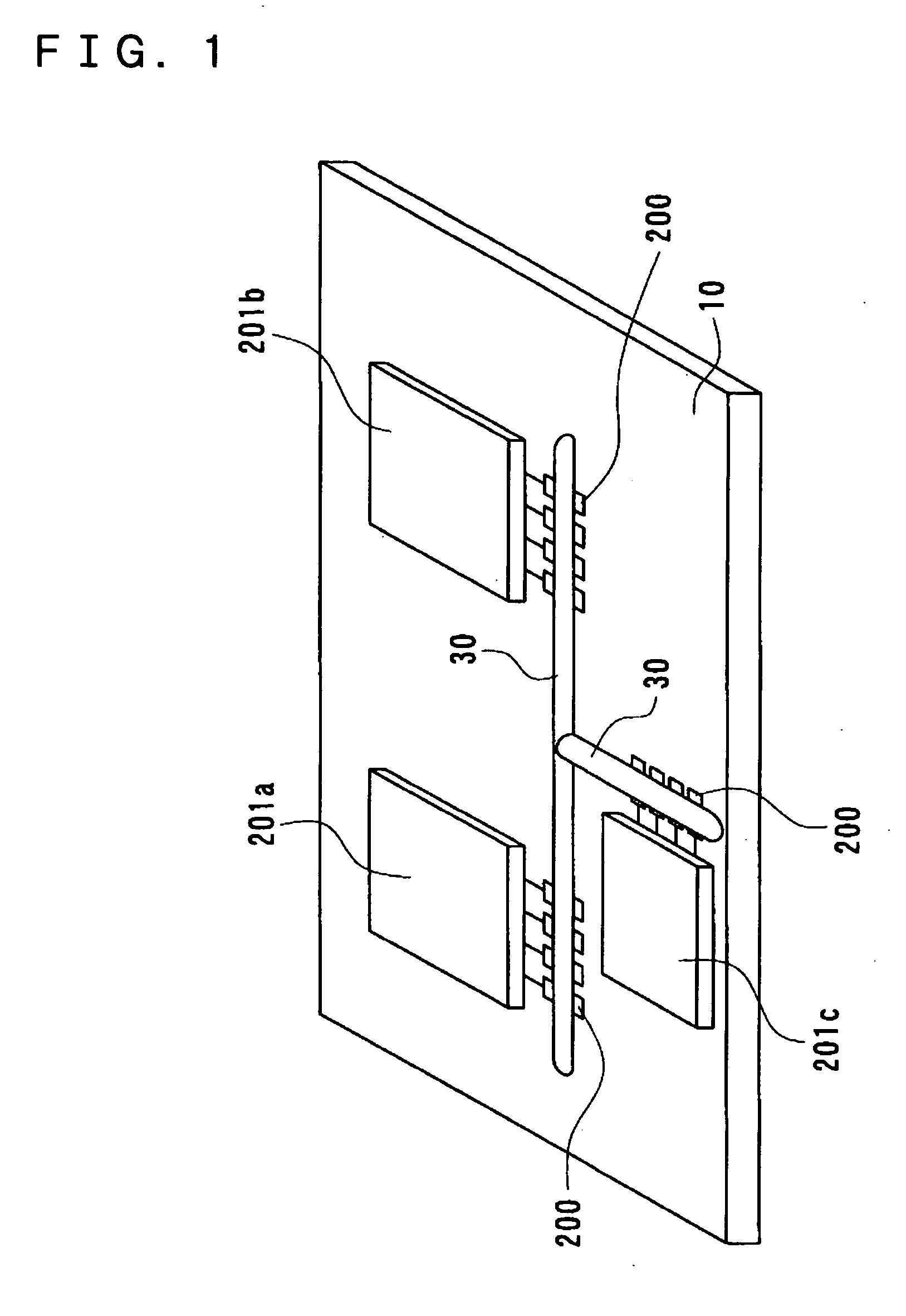Optical interconnection circuit among wavelength multiplexing chips, electro-optical device, and electronic apparatus