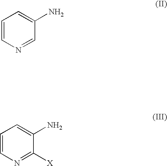 Process for producing dihalopyridines