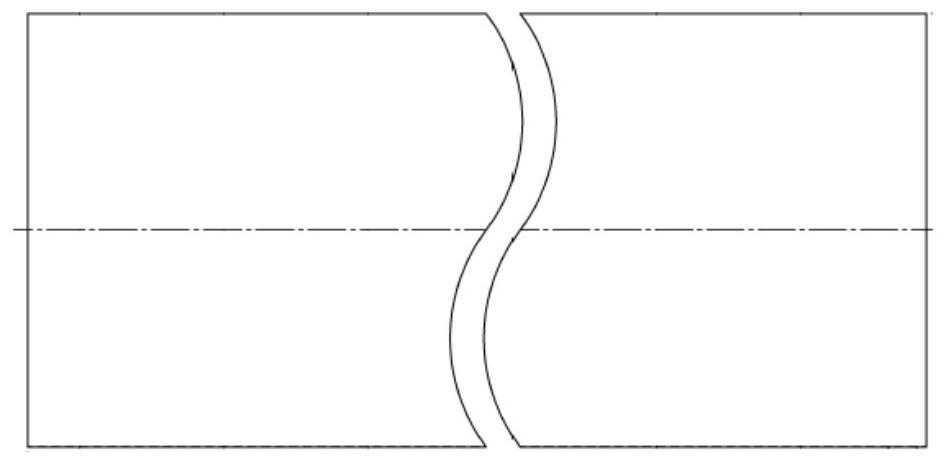 Automatic tracking type laser welding method for micro-slender weld joint of nuclear reactor coolant pump