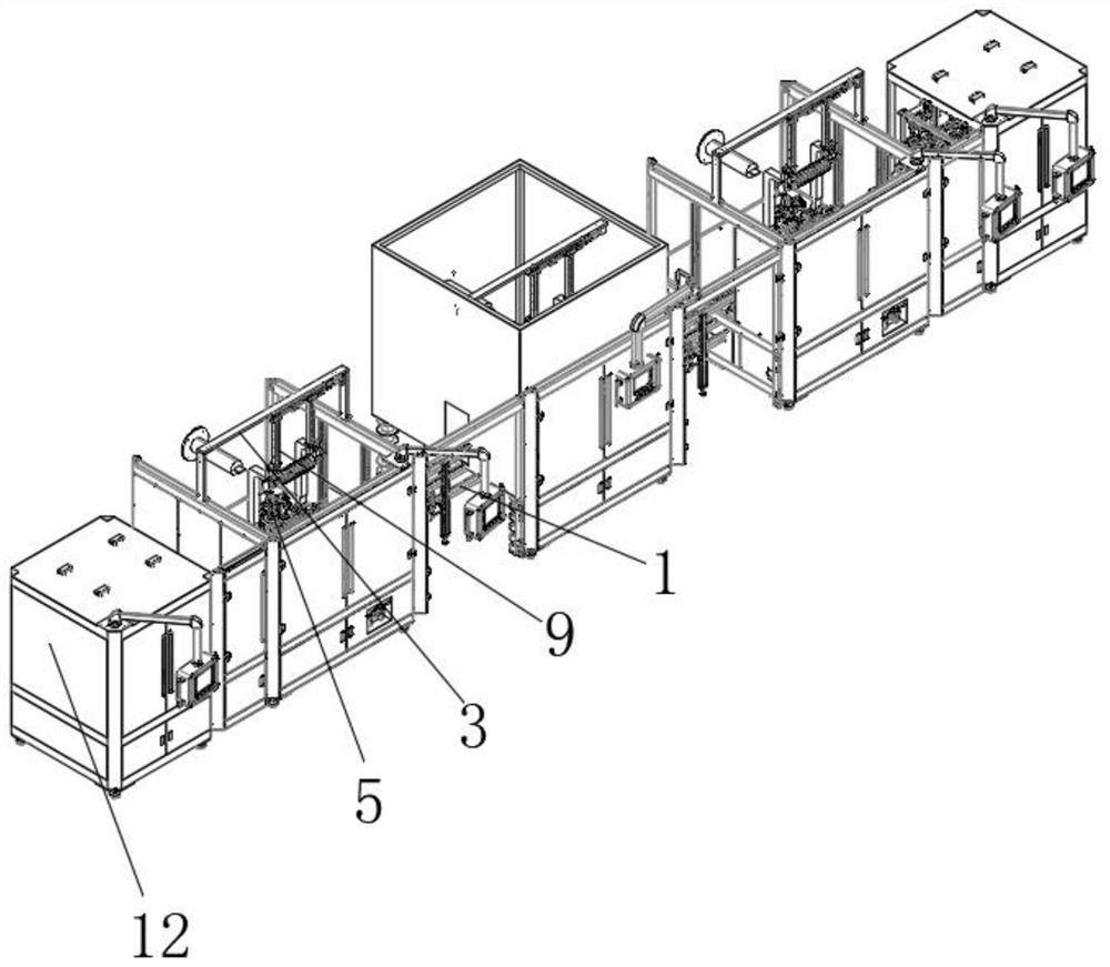 High-voltage circuit breaking device test equipment