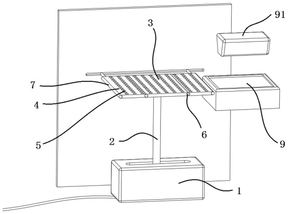 A bidirectional pleated fabric preparation device and its debugging method