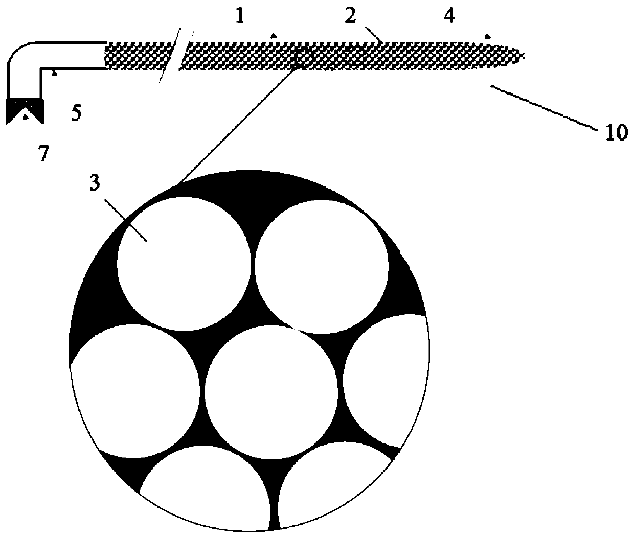 An in vivo enrichment device for circulating free DNA