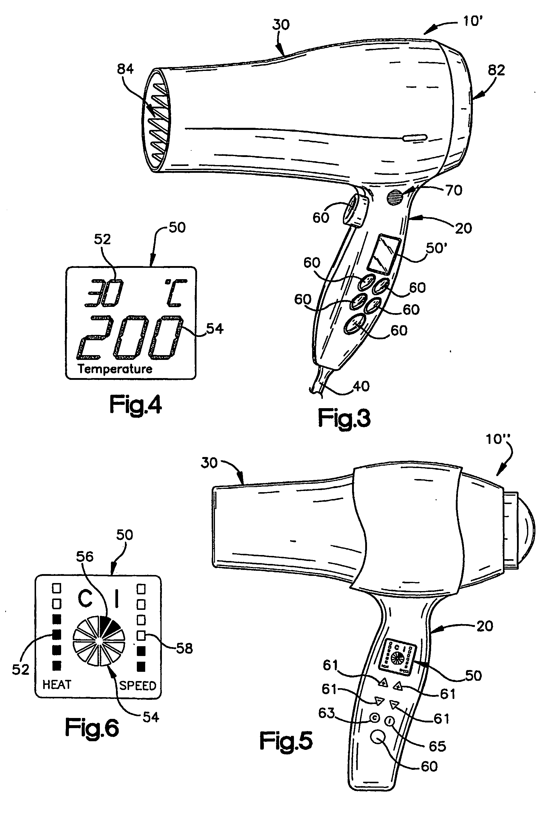 Visual user interface for hair styling apparatus