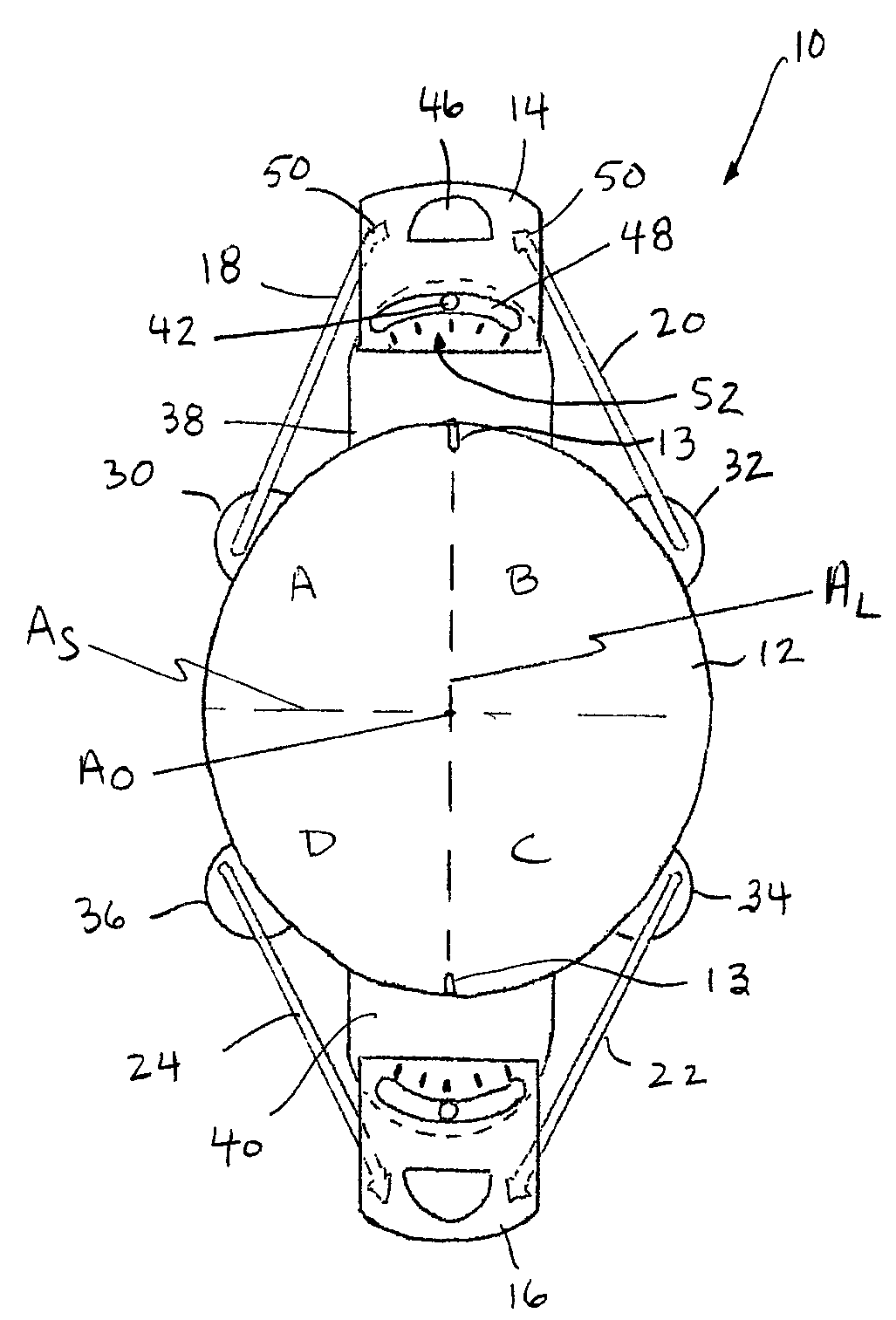 Adjustable toric intraocular lens