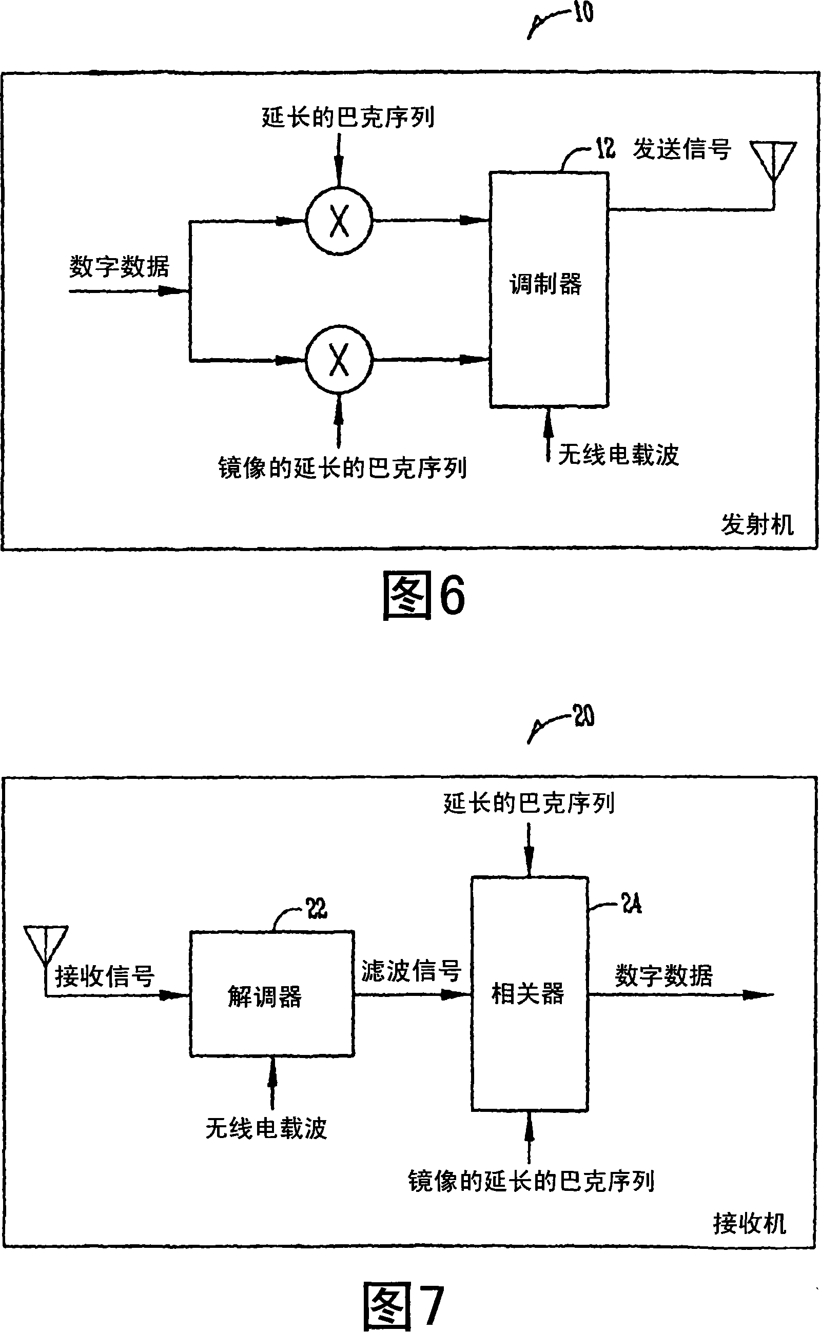 Method for interweaving extended code