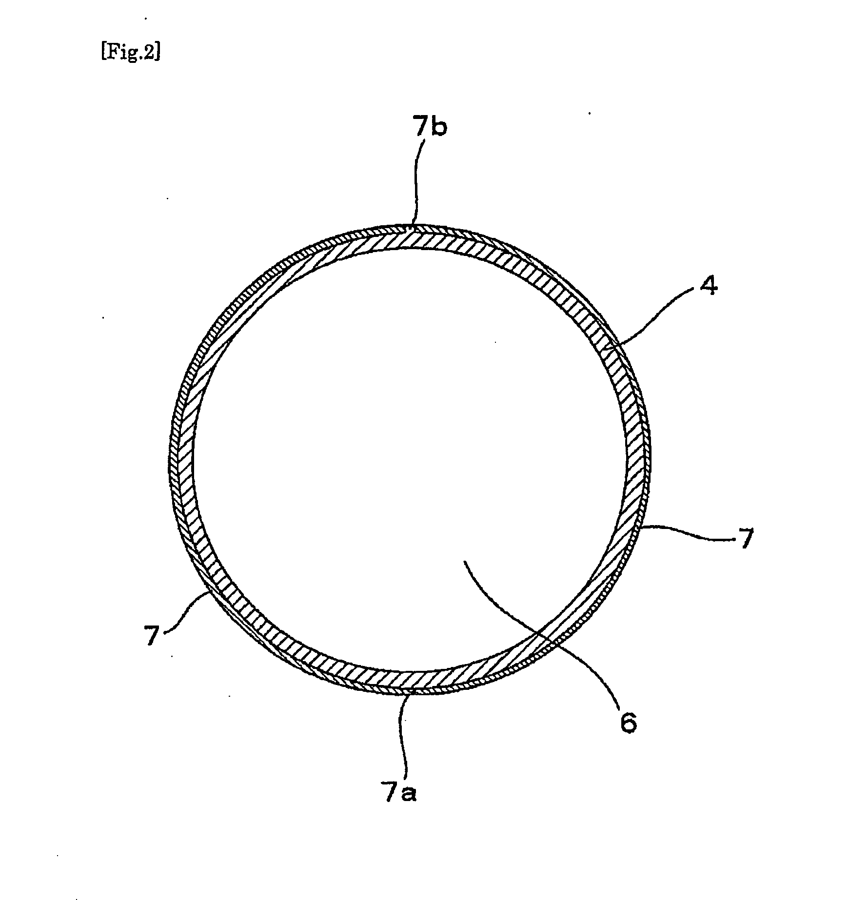 In-mold labeled container and molding process thereof