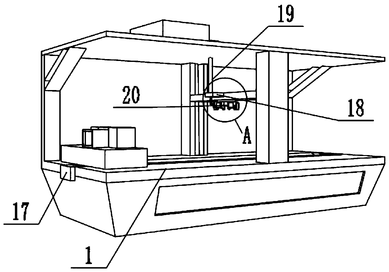 Surface rough grinding device for gear processing