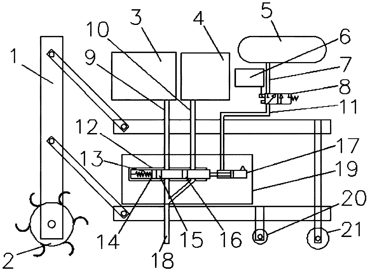 Seeding device for soybeans