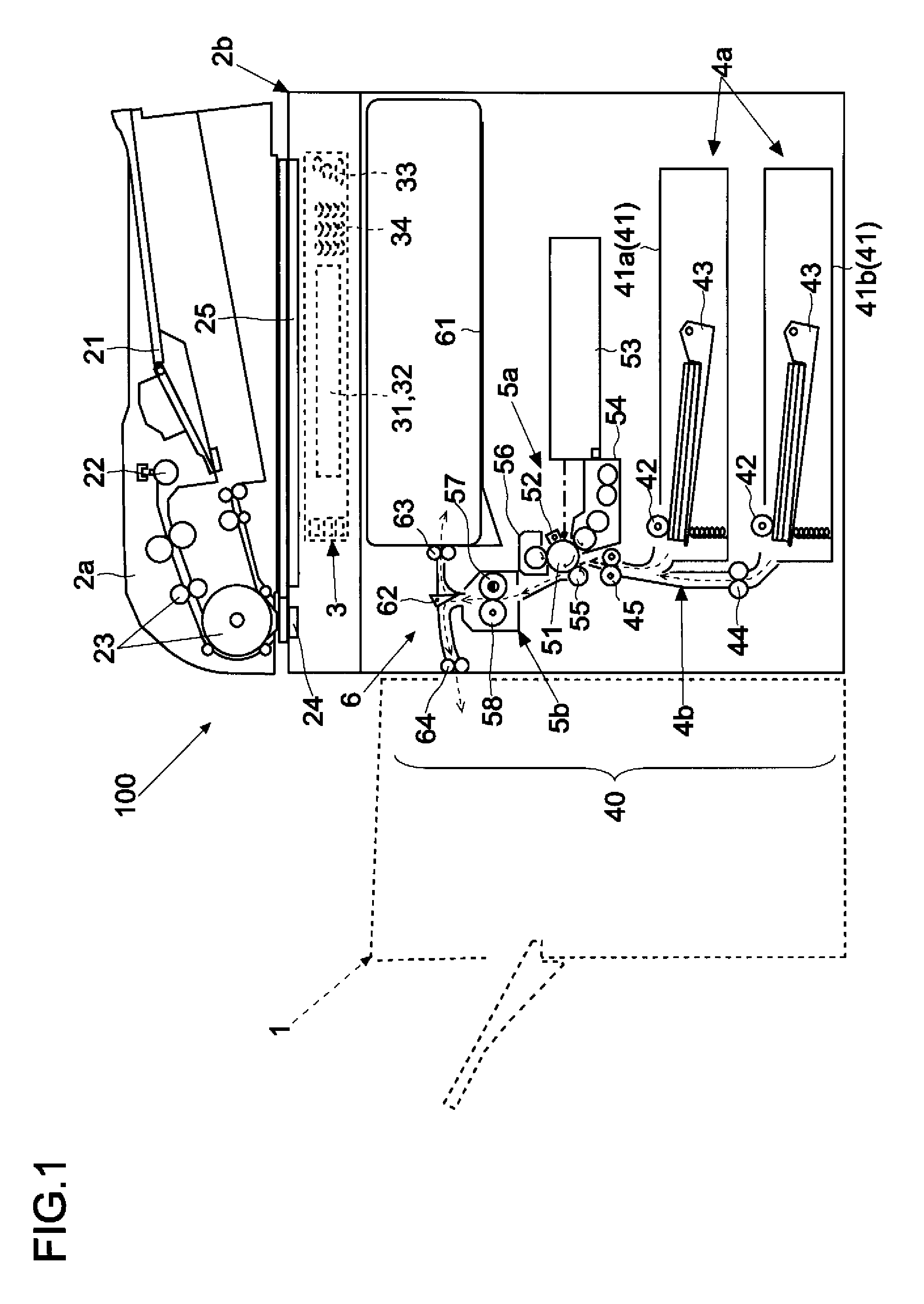 Turn-aside for post processing device when maximum capacity exceeded