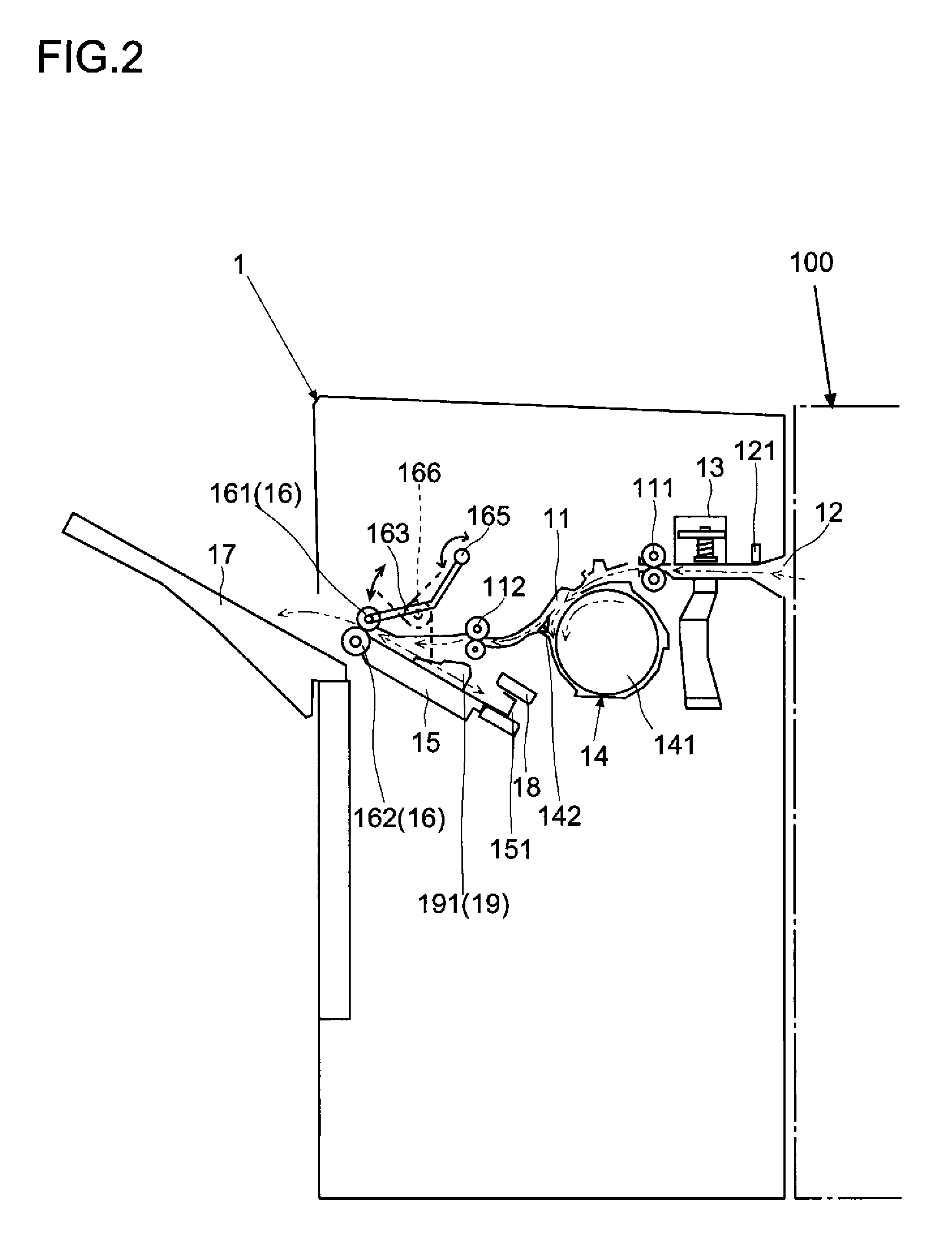 Turn-aside for post processing device when maximum capacity exceeded