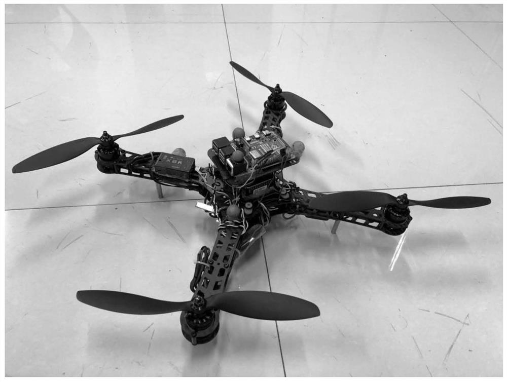 Quad-rotor unmanned aerial vehicle landing control method based on nonlinear disturbance observer