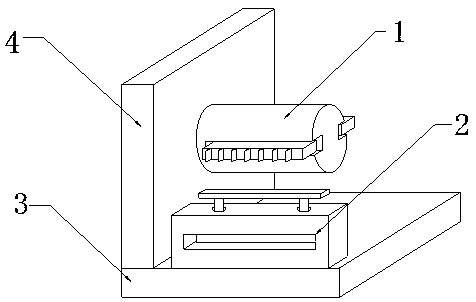 Adhesive tape shaping device