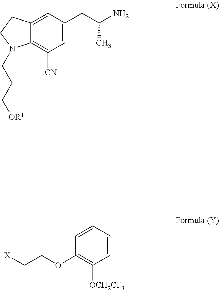 Process for the preparation of indoline derivatives and their intermediates thereof