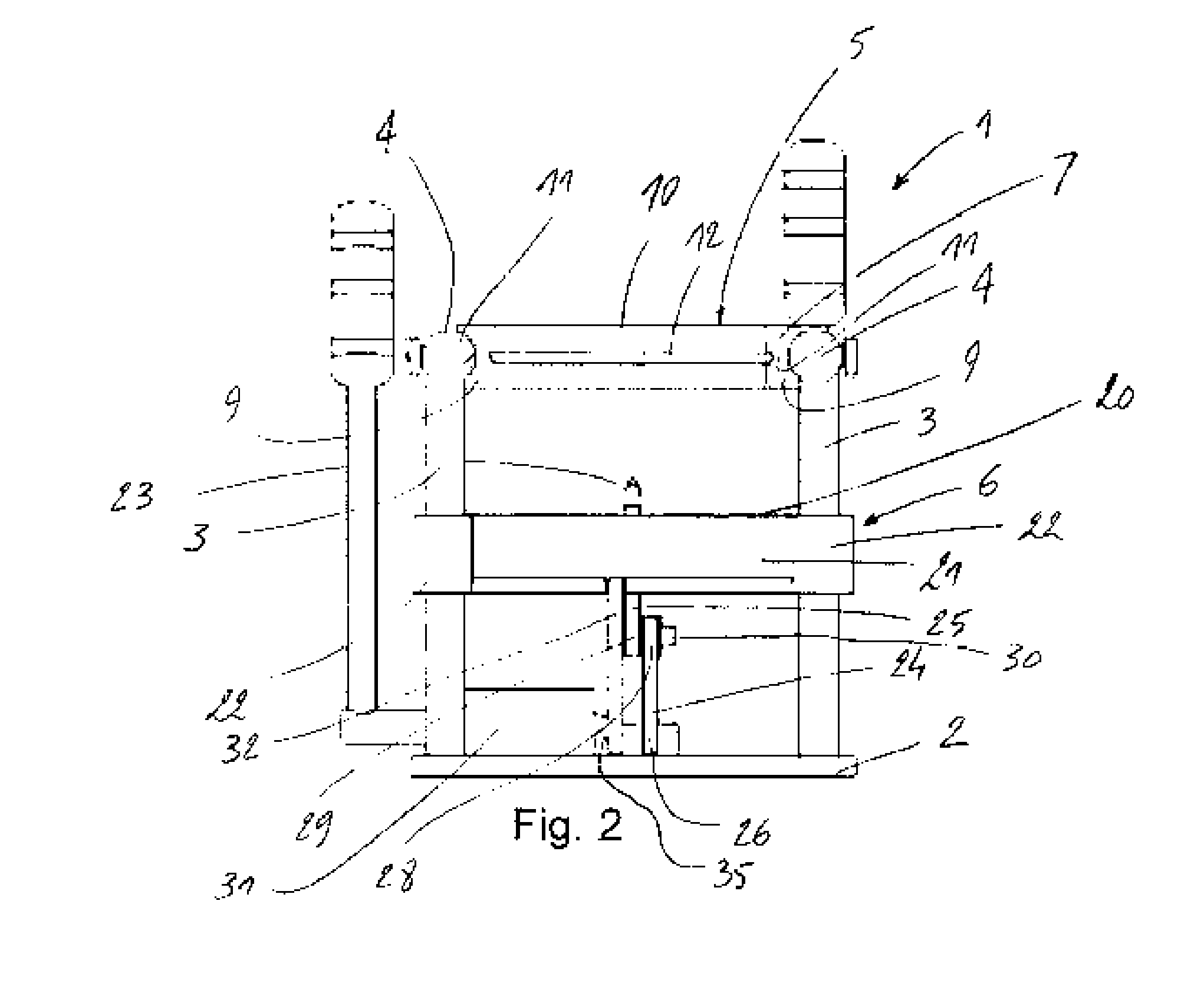 Device for handling food