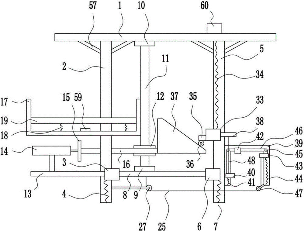 Automatic frozen material feeding device