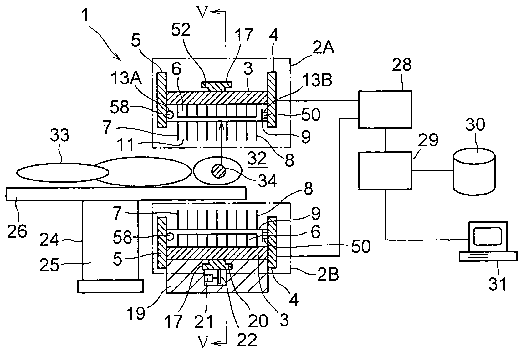 Radiographic inspection apparatus and radiographic inspection method