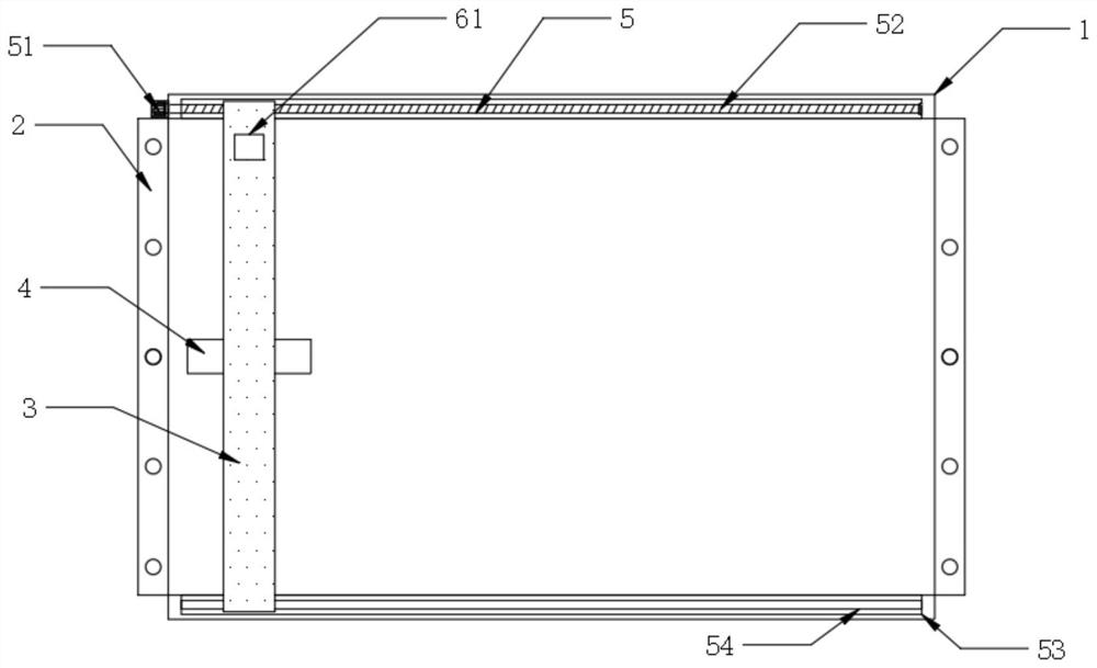 Putty powder scraping and coating device