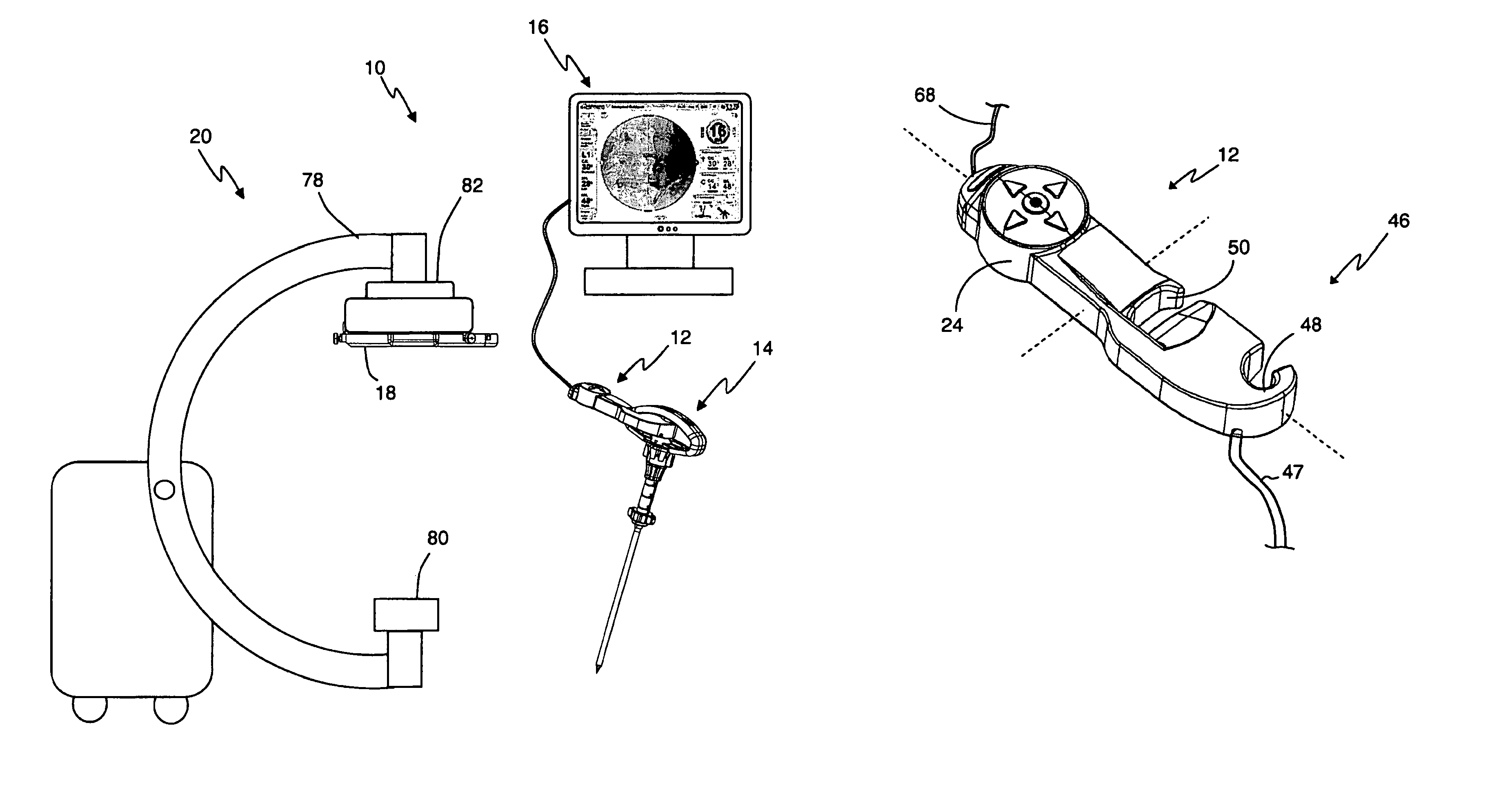 Monitoring trajectory of surgical instrument during the placement of a pedicle screw