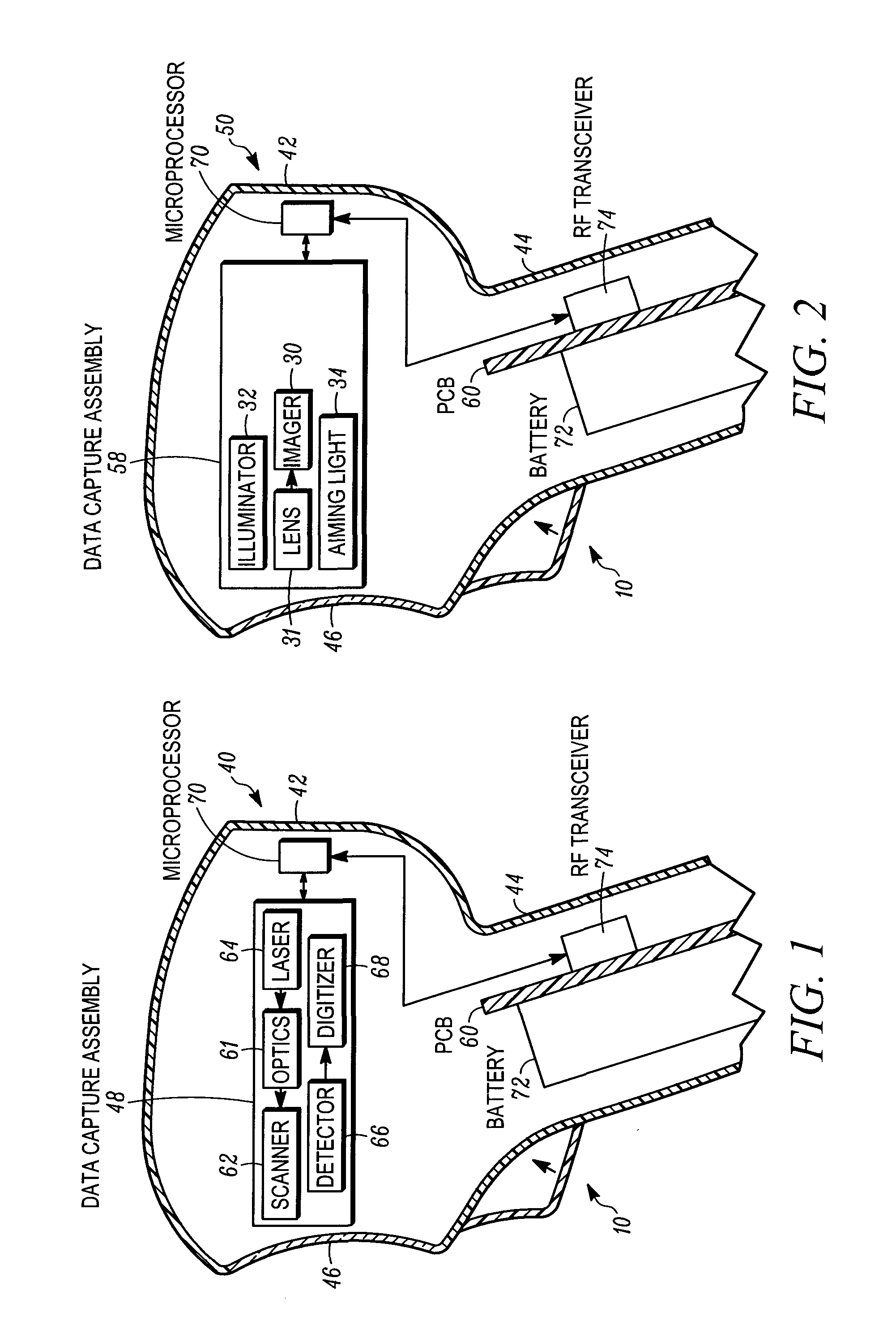 Docking station with extended USB interface for wireless electro-optical reader